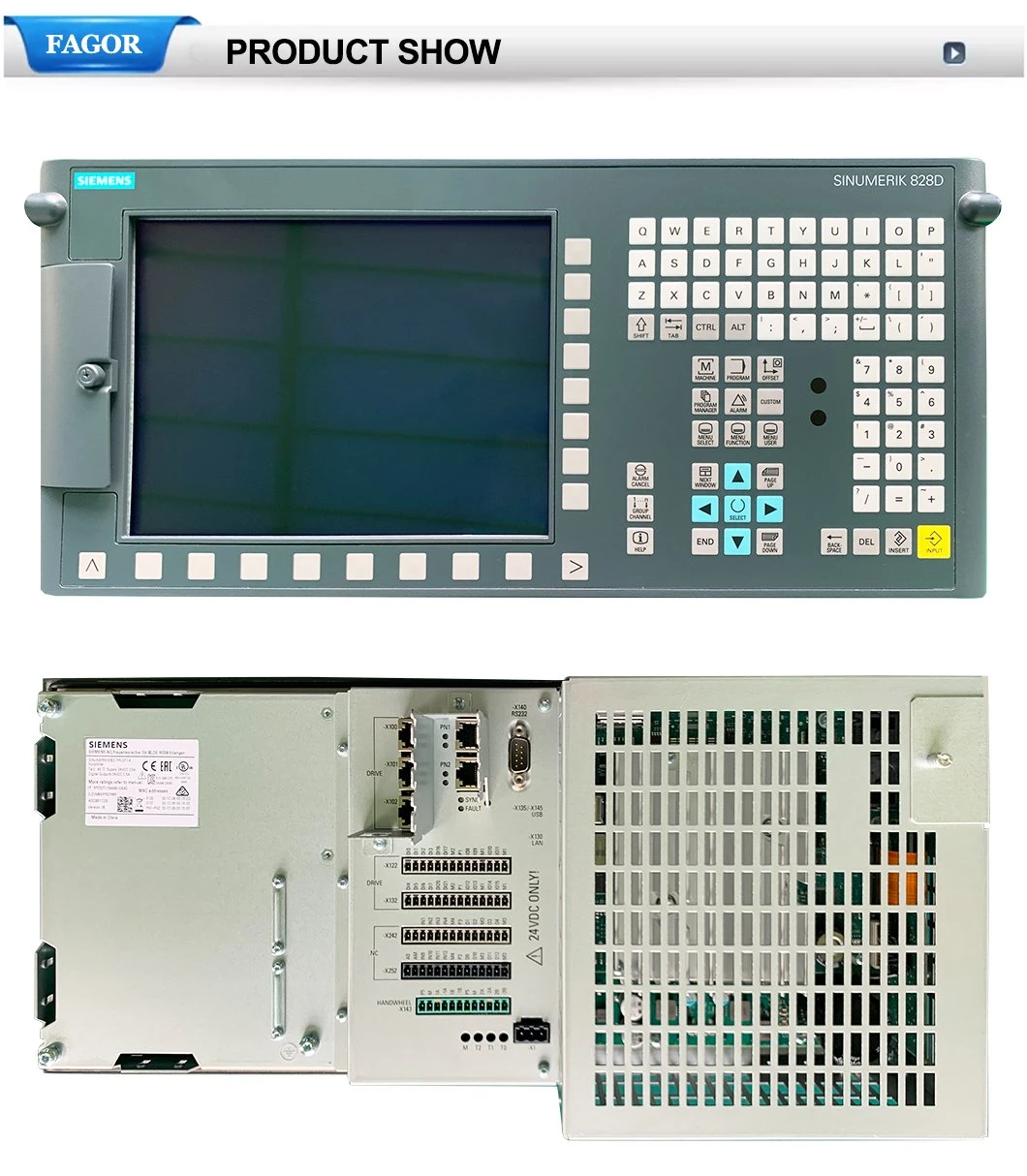 Siemens 828d CNC Lathe Control Board/Kit Controller Similar as GSK CNC Controller 4 Axis