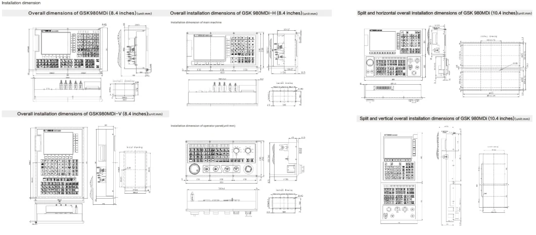 GSK 980MDi Milling and Drilling Machine CNC Controller