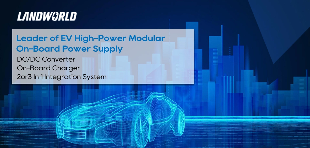 Landworld High Power 13kw on Board Charger Power Supply for Electric Passsenger Car