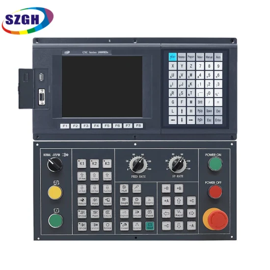 China Padrão de alta qualidade Tipo 2 Eixo CNC Controle remoto personalizado de dobradeira para torneamento de torno CNC Kit de sistema