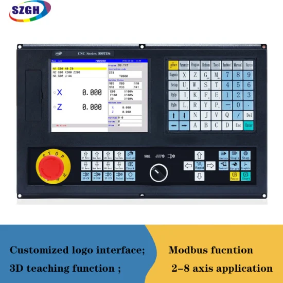 Mach 3 USB Motion Touch Screen Controlador de Torno CNC para Retrofit Fanuc CNC Machine/Retrofit Assembly para Index Ge 42 e 65 Tornos