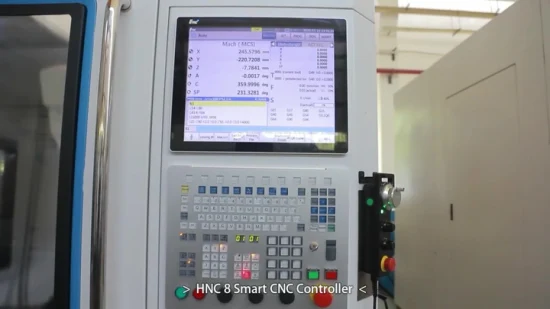 Hnc 8 Série 2 3 4 5 Eixo Controlador CNC para Fresadora CNC e Torno CNC e Retificadora