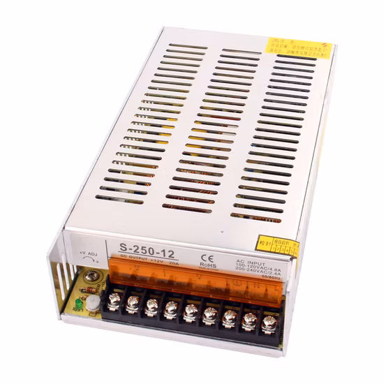 Preço de fábrica 5V 36V 48V 12V 24V 1A 2A 3A 4A 5A 6A 8A 10A 15A 20A 30A AC DC SMPS/Switching Power Supply for LED Light/Printer/Weeding Machine/CCTV Camera